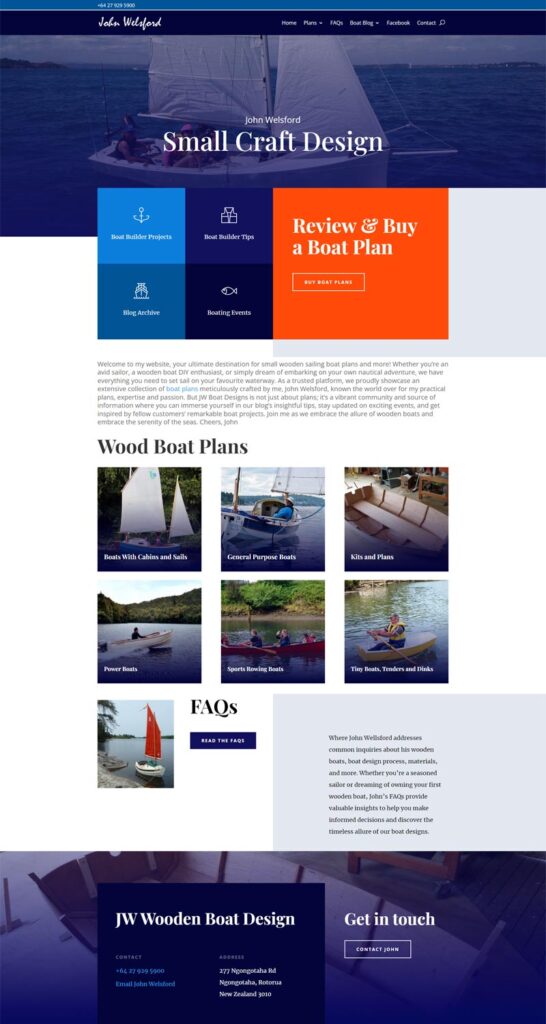 JW Boat Design New Zealand